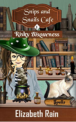 Risky Bisqueness: A Cozy Paranormal Women’s Fiction (Snips and Snails Cafe Murder and Mayhem Mysteries Book 1)