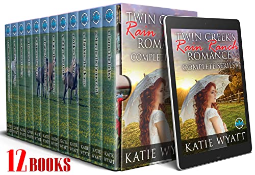 Twin Creek’s Rain Ranch Romance Complete Series: Mail Order Bride Small town Historical Western Romance (Mega Box Set Series Book 19)