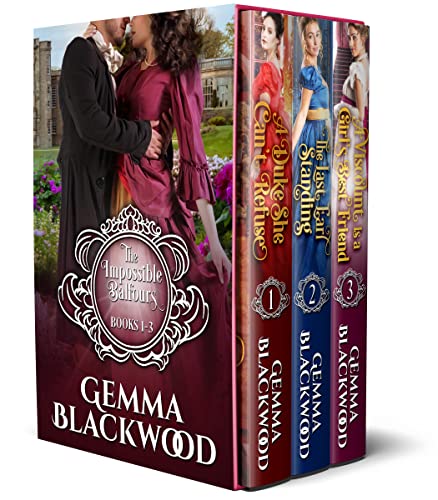 The Impossible Balfours: Books 1-3 (Sweet Regency Box Sets)