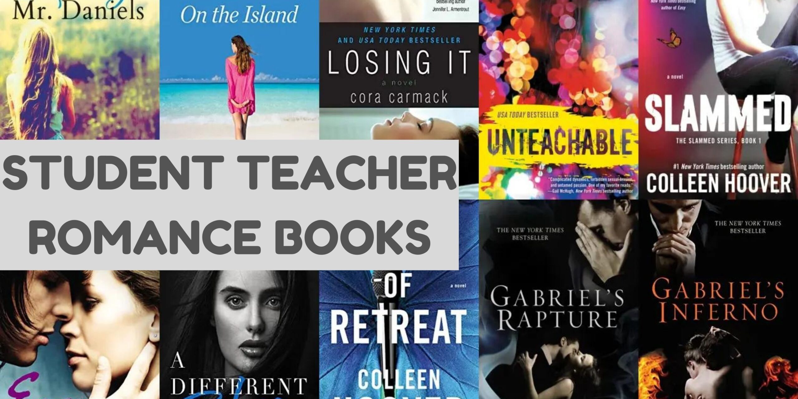 Student Teacher Romance Books