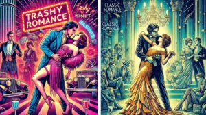 What is the Difference Between Trashy Romance Novels and Classic Romance Novels?