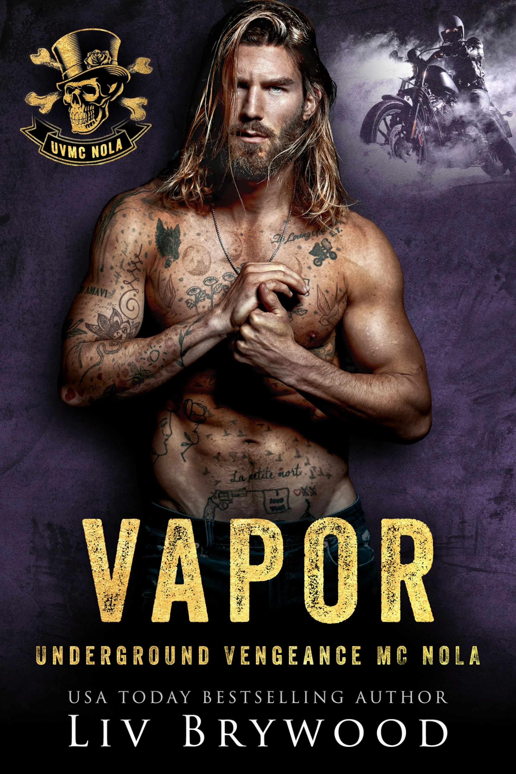 Vapor (Underground Vengeance MC Romance, NOLA Chapter Book 1)