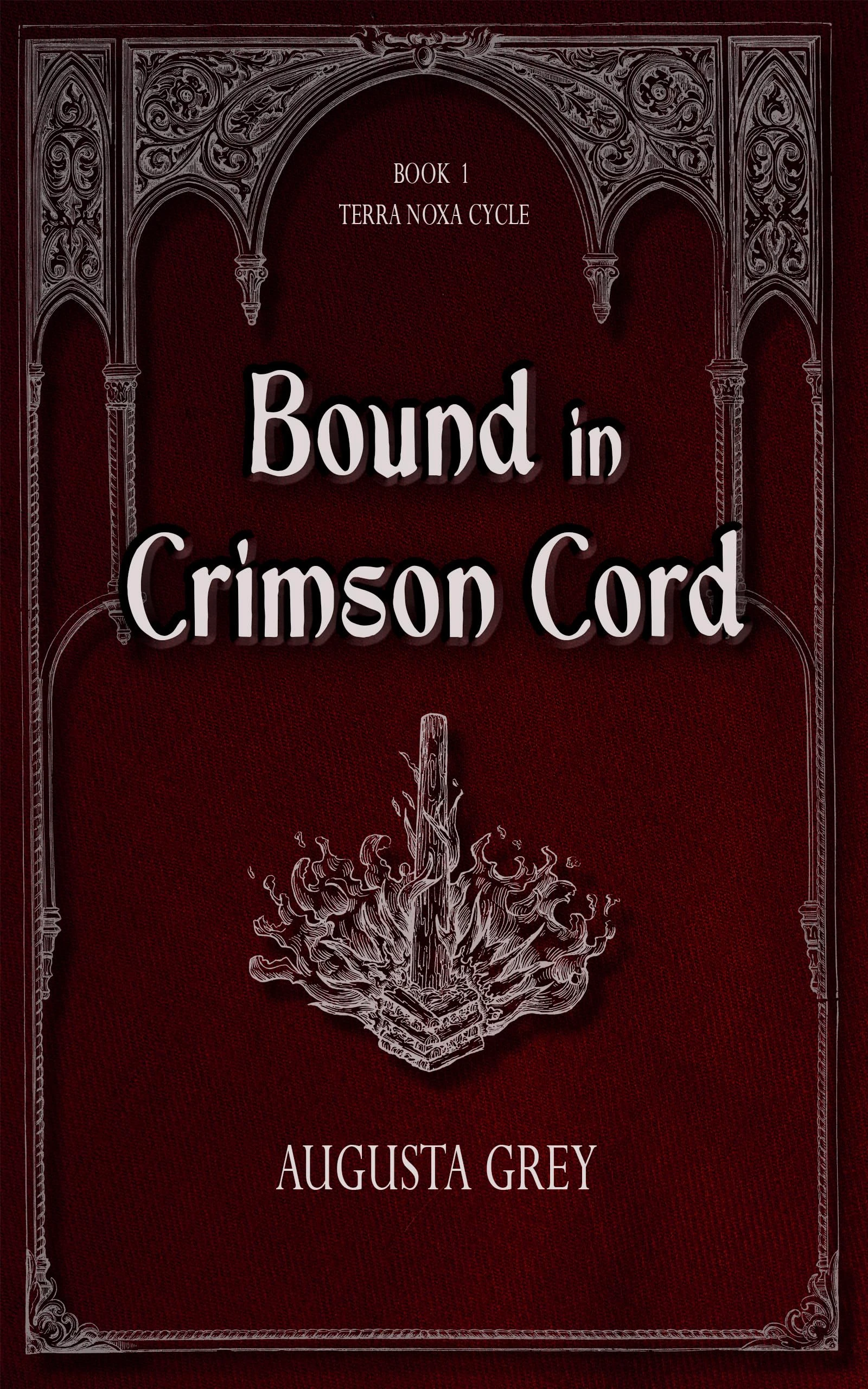 Bound in Crimson Cord : A Dark Fantasy Romance (The Terra Noxa Cycle Book 1)