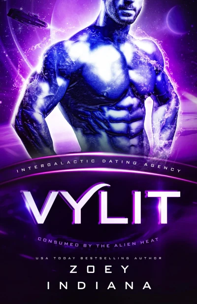 Vylit: Glowing for Her (Intergalactic Dating Agency) (Consumed by the Alien Heat Book 1)