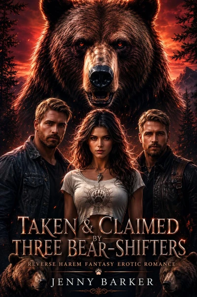 Taken & Claimed By Three Bear-Shifters: Reverse Harem Fantasy Erotic Romance (Spicy Monster Romantasy Short Stories Book 3)